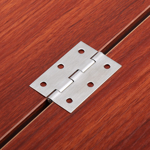 Charnière en acier inoxydable, ouverture à 180 degrés, 4 trous, design minimaliste pour armoire, placard, fenêtre - Product Image 1