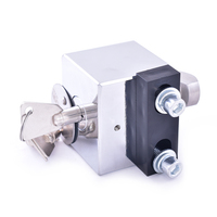 Serrure enroulable de sécurité à clé de nouveau design de 60mm porte roulante de garage de sécurité d'entrepôt avec 3 clés d'ordinateur en laiton cadenas
