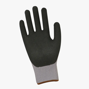 Guantes de Seguridad de Trabajo de Nitrilo con Recubrimiento de Nailon y Spandex de Calibre 15, Acabado Arenoso, Buena Flexibilidad - Product Image 4