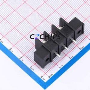 DBT30CM-7.62-3P-BK-P Barrier Terminal Block P=7.62mm Connector ( Pitch: 7.62mm )( Rated Current: 15A )( Rated Voltage: 300V ) - Product Image 2