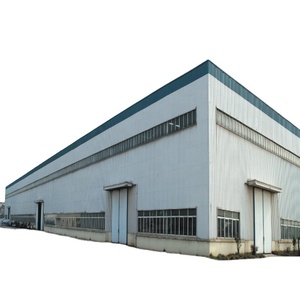 Costruzione prefabbricata moderna della struttura d'acciaio magazzino prefabbricata/officina/capannone degli aerei/materiale da costruzione dell'ufficio - Product Image 1