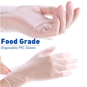 100 шт., одноразовые беспорошковые виниловые перчатки - Product Image 6