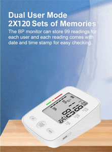 Meilleure vente Portable médical automatique numérique Bp Set électronique ménage <span class=keywords><strong>bras</strong></span> supérieur Style <span class=keywords><strong>tensiomètre</strong></span> - Product Image 4