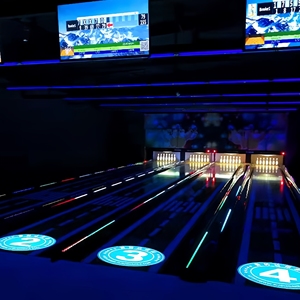 Prix de gros, ensemble de <span class=keywords><strong>bowling</strong></span> en PVC imperméable personnalisé, bande lumineuse LED, utilisation en intérieur, style mode/sport, 110V 220V 24V 12V, gris, Xushida - Product Image 3