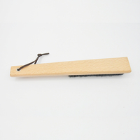 Brosse à poils doux naturels de haute qualité, brosse de nettoyage en bois pour vêtements