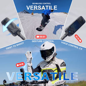 Insta 360 X5, Nueva Cámara de Acción 360, 2400mAh, Video 8K, Resistente al Agua 10M, Cámara Deportiva Panorámica de Gran Angular, MicroSD 128GB - Product Image 4