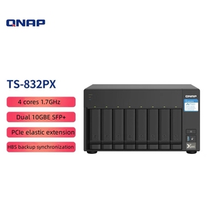 QNAP <span class=keywords><strong>NAS</strong></span> TS-832PX-4G 8 Bay ad alta capacità <span class=keywords><strong>1</strong></span>.7GHz 4 Core <span class=keywords><strong>NAS</strong></span> Storage di rete - Product Image 2