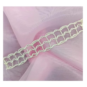 Ribetes de Encaje Bordado Cornely de 3 cm Blancos Hechos en Italia para Uso en Prendas y Manualidades - Product Image 1