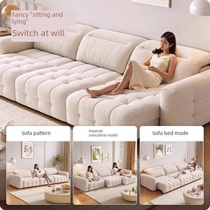 Sofá Reclinable Eléctrico Lawrence Moderno <span class=keywords><strong>de</strong></span> Tela Chenille Francesa, Sofá <span class=keywords><strong>Cama</strong></span> Funcional <span class=keywords><strong>de</strong></span> 3 Plazas con <span class=keywords><strong>Respaldo</strong></span> Ajustable y Función Zero-Wall - Product Image 4