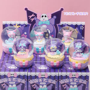 Nuevo Hello KT Creative Cute Girl Heart Spirit Escape Blind Box Figura Adorno de resina Decoración de escritorio Venta al por mayor Venta directa - Product Image 6