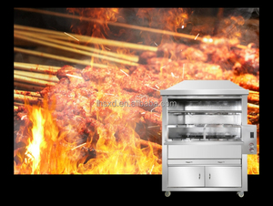 Máquina Brasileña Automática Giratoria para Asar a la Parrilla con Carbón/Estufa <span class=keywords><strong>de</strong></span> Gas LGP para Shawarma/Asador Eléctrico para Doner Kebab - Product Image 6