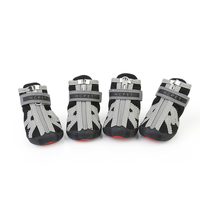Bottes imperméables pour chien, design tendance, antidérapantes, protection des pattes avec fermeture éclair, vente en gros