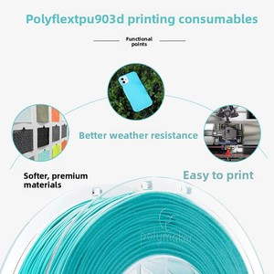 Filament d'impression 3D <span class=keywords><strong>Polymaker</strong></span> <span class=keywords><strong>PolyFlex</strong></span> TPU90, souple, résistant aux intempéries, flexible, 1,75 mm et 2,85 mm, 750 g, fabriqué en Chine - Product Image 3