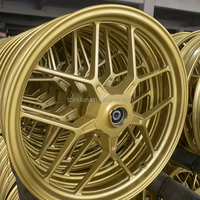 Jantes et roues en alliage de moto de 14 pouces, moyeu de roue à disque cliquable en alliage d'aluminium neuf