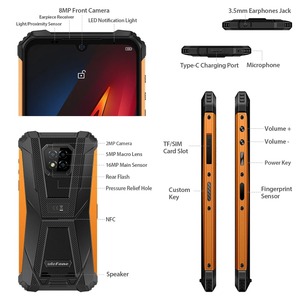 <span class=keywords><strong>Ulefone</strong></span>-Teléfono inteligente <span class=keywords><strong>Armor</strong></span> <span class=keywords><strong>8</strong></span> Pro, teléfono inteligente 3G y 4G, 6,1 pulgadas, 5G, 6GB + 128GB, cámara triple de 16MP, resistente - Product Image 3