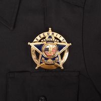 Uniformes de sécurité privée sur mesure OEM, chemises de sécurité pour le personnel, chemises uniformes à manches longues de première qualité 100% polyester, vente en gros