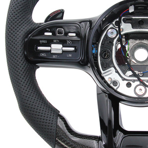 Volante de Carbono Personalizado para Mercedes Benz <span class=keywords><strong>AMG</strong></span> CLA45 CLS 500 W203 W213 A35 - Product Image 5