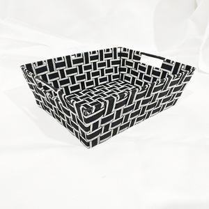 Bền Nylon Dây Đeo Dệt Giỏ Bin Container Hình Chữ Nhật <span class=keywords><strong>Stackable</strong></span> Nhựa Lưu Trữ Tổ Chức Hộp - Product Image 6