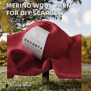 Nouvelles boules <span class=keywords><strong>de</strong></span> fil <span class=keywords><strong>de</strong></span> <span class=keywords><strong>laine</strong></span> pure mérinos poids moyen-lourd <span class=keywords><strong>pour</strong></span> tricoter à la main écharpe <span class=keywords><strong>de</strong></span> bricolage <span class=keywords><strong>pour</strong></span> tisser avec des aiguilles à tricoter <span class=keywords><strong>pour</strong></span> écharpe - Product Image 2