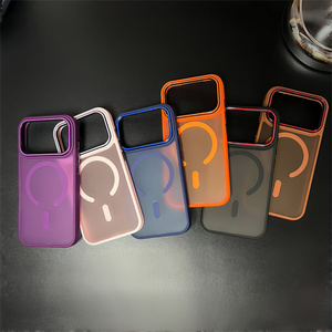 Funda Magnética para Teléfono Tecno Spark 50 Camon 50 con Lente de Color en Contraste y Marco, <span class=keywords><strong>Precio</strong></span> al por Mayor de Lichicase, Carcasa Translúcida - Product Image 2