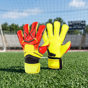 Professional Goalkeeper <b>Gloves</b> HIGH QUALITY GERMAN <b>LATEX</b> 4MM Negative Cut Outdoor Sports Training Protection - Product Image 2
