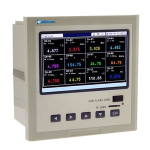 MPR4200: 산업용 <span class=keywords><strong>5</strong></span>인치 LCD 4/6/8/9/12 멀티 채널 디지털 페이퍼리스 온도 데이터 로거 (USB+이더넷 <span class=keywords><strong>Modbus</strong></span> <span class=keywords><strong>TCP</strong></span>/IP 지원) - Product Image 2