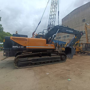 Excavateurs originaux d'occasion HYUNDAI 305LC-9T de machines de construction d'occasion de grande performance - Product Image 3