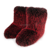 Botas de Nieve de Media Pantorrilla con Forro de Piel Sintética para Mujer, Otoño Invierno, Planas, Cálidas, Antideslizantes, Transpirables, con Forro de Felpa y Suela de EVA