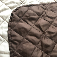 Housses de protection matelassées en microfibre anti-étirement pour fauteuil/canapé/ensemble de canapés 75"x110" avec sangle élastique au dos