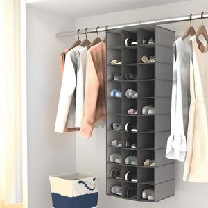 Organisateur de placard 10 couches à prix compétitif pour la maison, organisateur suspendu 30 compartiments pour chaussures et vêtements - Product Image 6