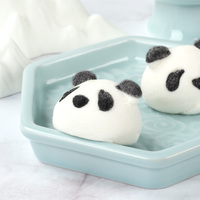 Bonbons moelleux en forme d'animaux mignons, friandises en forme de panda, guimauves moelleuses