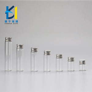 Mini tubes de Test en <span class=keywords><strong>verre</strong></span> Borosilicate, <span class=keywords><strong>Tube</strong></span> en <span class=keywords><strong>verre</strong></span> transparent <span class=keywords><strong>avec</strong></span> <span class=keywords><strong>bouchon</strong></span> rond, vente en gros - Product Image 2