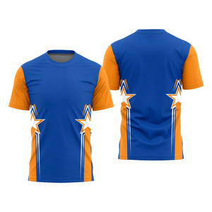 T-shirt de course pour hommes, nouvelle conception personnalisée, meilleure qualité, sublimation, vente en gros, évacuation de l'humidité, haute qualité, 100% polyester, séchage rapide - Product Image 3