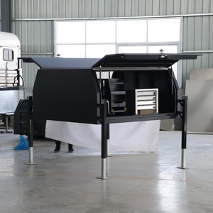 Heavy-Duty 4WD Modular Organizer Aluminum Ute Canopy System Aerospace-Grade Lockable Waterproof Dustproof 2000L 2-Compartment - Product Image 4