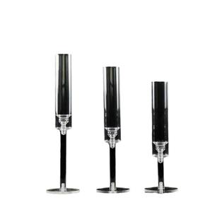 เชิงเทียนอะคริลิคใส3ชุดอุปกรณ์ตกแต่งโต๊ะงานแต่งงานอุปกรณ์งานปาร์ตี้เชิงเทียนอะคริลิค - Product Image 4