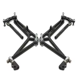 Kit de ángulo completo RTS YZ062, brazo de control inferior delantero de alta calidad para <span class=keywords><strong>BMW</strong></span> E36, versión <span class=keywords><strong>Drift</strong></span>, trasero derecho, hecho de aluminio metálico - Product Image 2
