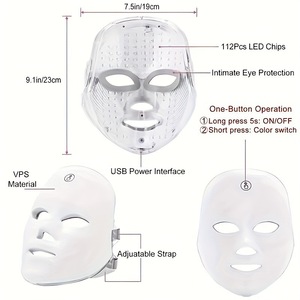 Photon Rejuvenation Instrument <b>Smart</b> <b>Home</b> Beauty Instrument with Colored Light for <b>Home</b> Facial & Salon Use - Product Image 1