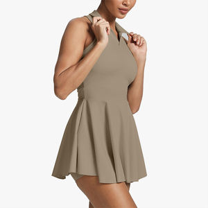 Nouvelle Robe de Tennis Anti-Exposition pour l'Été, Robe Sportive à Séchage Rapide, Vente en Gros de Vêtements de Sport pour Volleyball, Badminton, Golf - Product Image 2