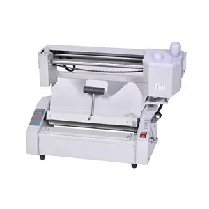 Factory Desktop Automatic Hot Melt Glue book Hardcover Binder Book Binding Machine for sale