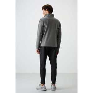 Ensemble de survêtement pour homme Bruce Grey, gris et noir, col montant, décontracté, respirant, taille adulte 85200 - Product Image 1