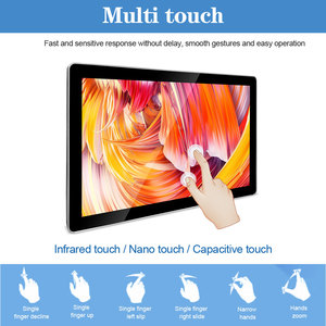 Pantalla Táctil LCD de Señalización Digital de 43, 49, 55 y 65 Pulgadas, Montada en Pared, para Anuncios, Menús y Publicidad - Product Image 2