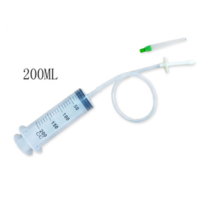 Kit de Enema con Jeringa, Tubo con Orificio Lateral, Adaptador de Punta Suave Transparente, Lubricante, <span class=keywords><strong>Irrigador</strong></span> <span class=keywords><strong>Rectal</strong></span> Reutilizable para Limpieza de Colon en Casa - Product Image 2