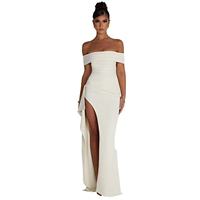 Nouvelle Robe Longue de Soirée Élégante et Sexy à Une Épaule de Haute Qualité 2026