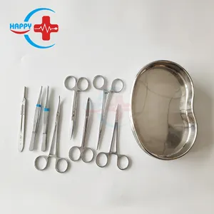 HC-T001 equipo médico Mini kit quirúrgico, kit de primeros auxilios al aire libre de emergencia para bolsas de sutura de desbridamiento