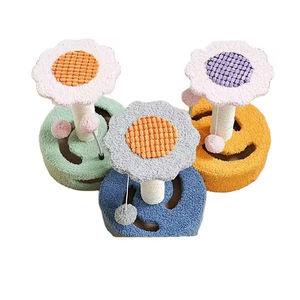 Rascador para Gatos con Diseño Creativo de Girasol, Juguete Pequeño para Gatos, Tabla de Sisal para Rascar - Product Image 1