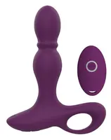 男性のための新しいリモートコントロール前立腺マッサージャーおもちゃ振動肛門前立腺マッサージディルドツール