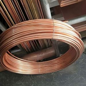 ท่อทองแดง ASTM B280 ความบริสุทธิ์ 99.9% C11000/C61300 สำหรับเครื่องปรับอากาศและตู้เย็น พร้อมบริการเชื่อม - Product Image 6