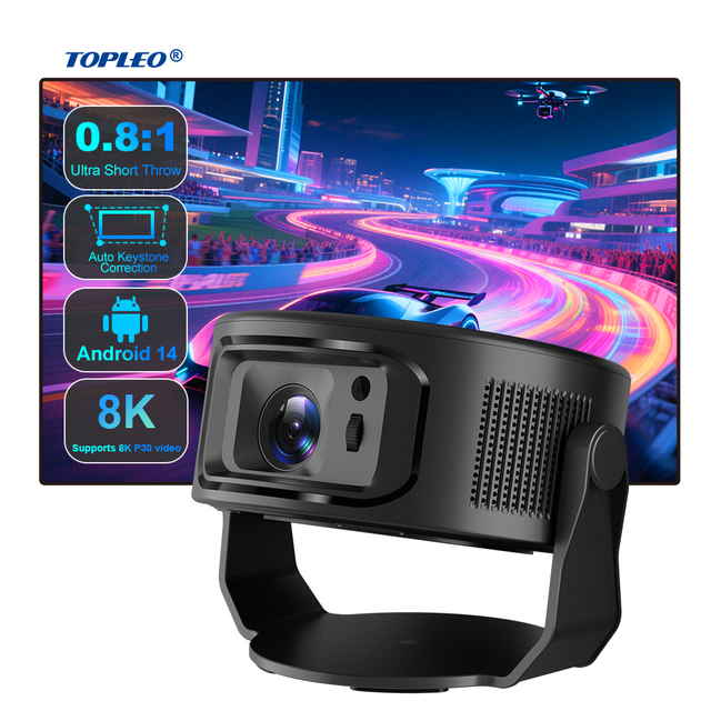Topleo Projector Home Theater Proyector Hy300 Max Android 14 H726 Projector Wifi Portable Led Full hd Mini 4k Projector