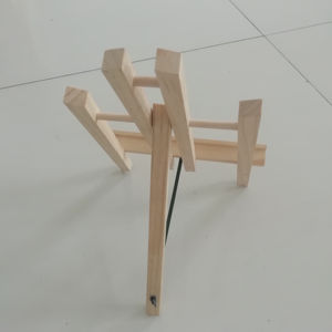 Chevalet de table pliable en pin massif 100 % pour peinture artistique personnalisée, idéal pour enfants et adultes - Product Image 5