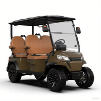 Voiturette de golf électrique au lithium 72V Buggy Sport Direction Suspension indépendante Freinage régénératif Performance